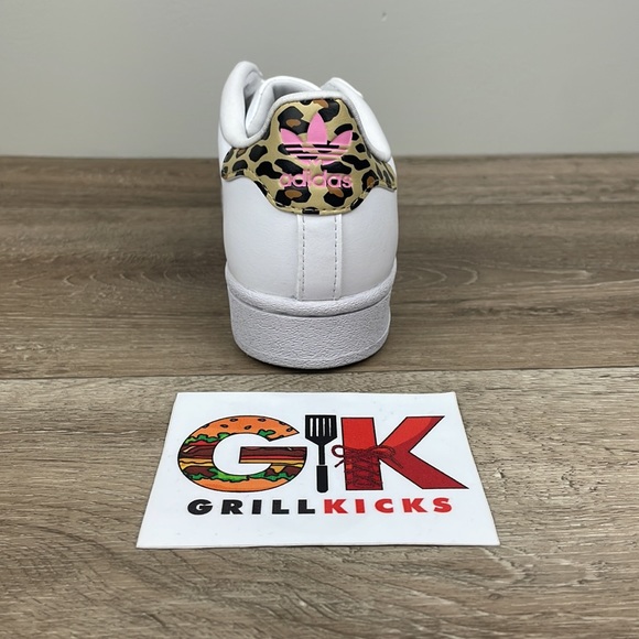 Women’s/Kids Vans Superstar J Cheetah/Black/White - Picture 2 of 5